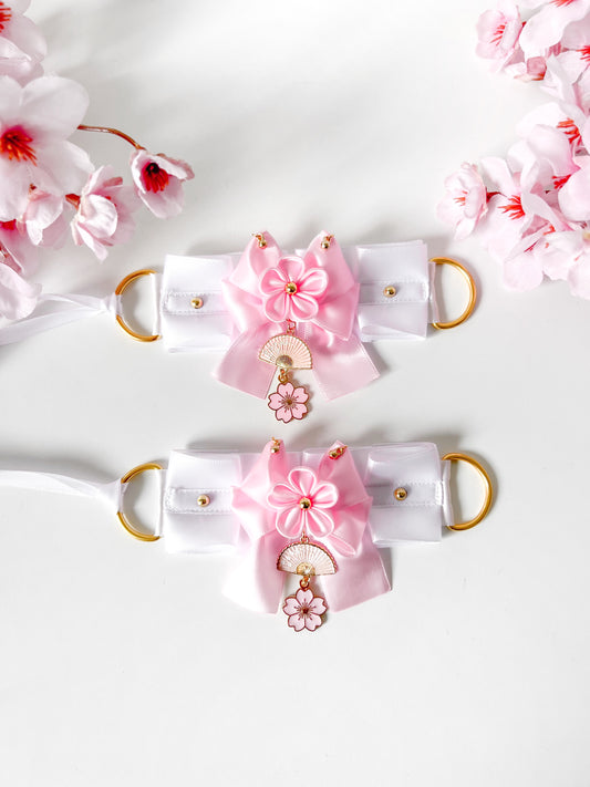 Fan of Sakura cuffs