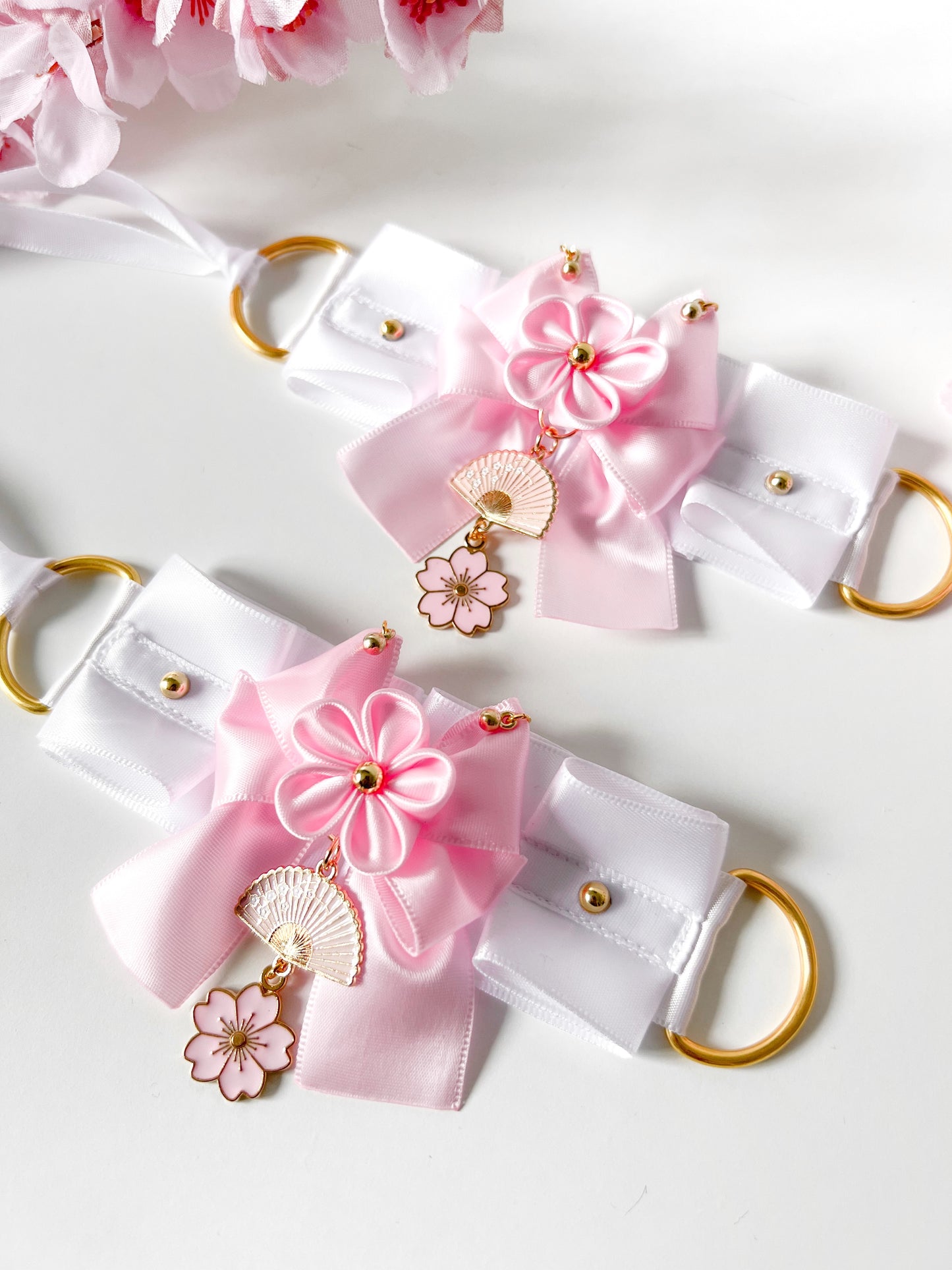 Fan of Sakura cuffs