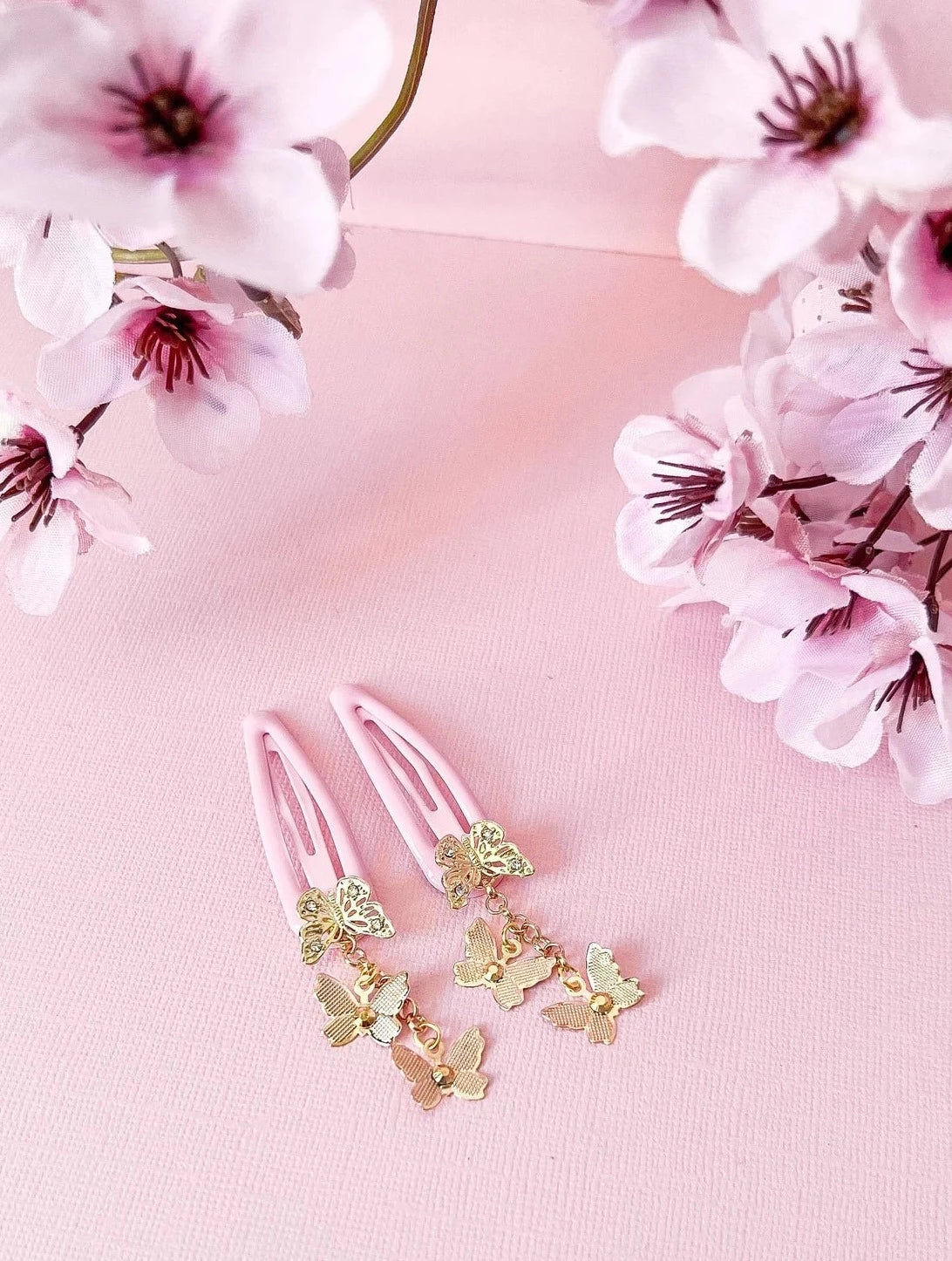 Butterfly effect hair clip
