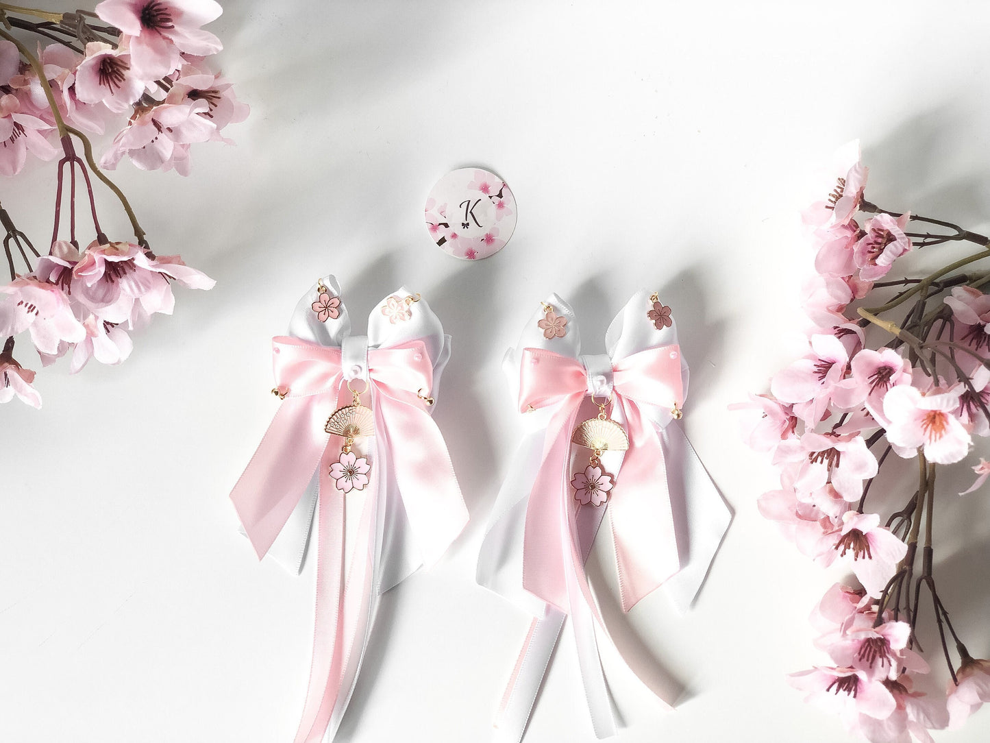 Fan of Sakuras clip ins