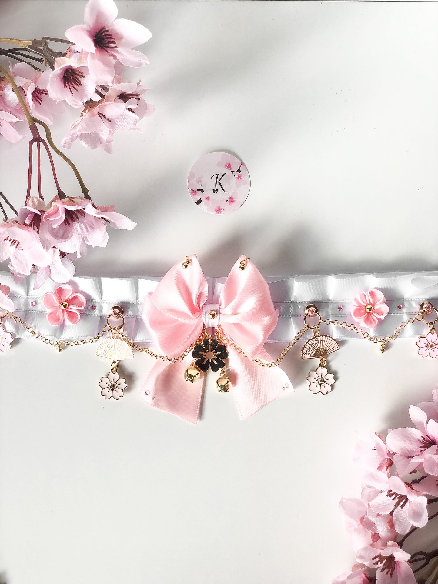 Fan of Sakuras collar