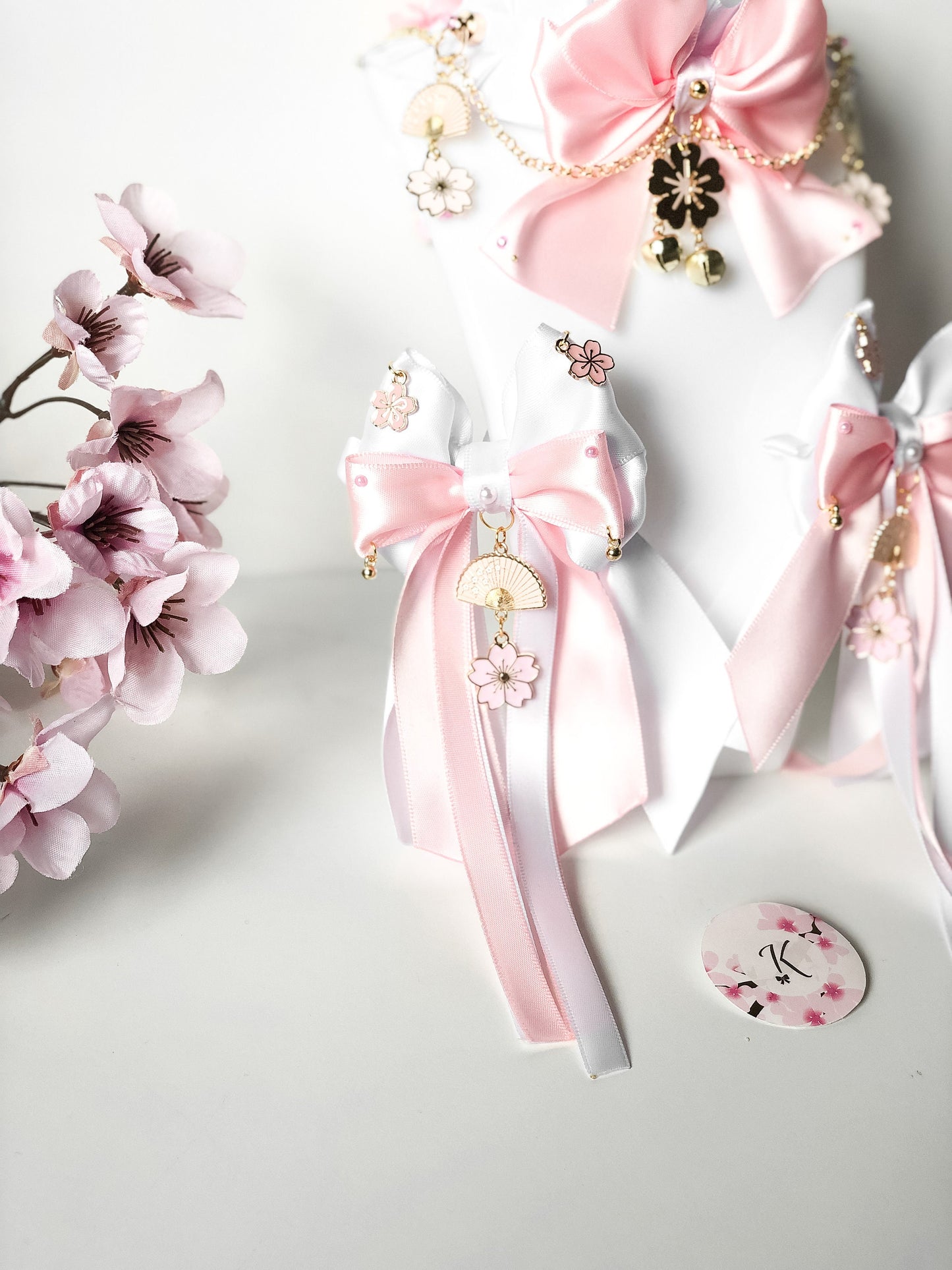 Fan of Sakuras clip ins