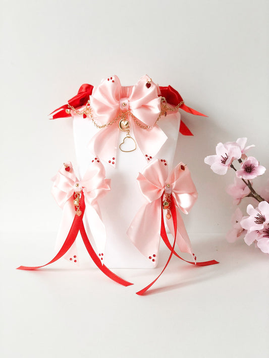Sweet Love - PINK & RED collar only