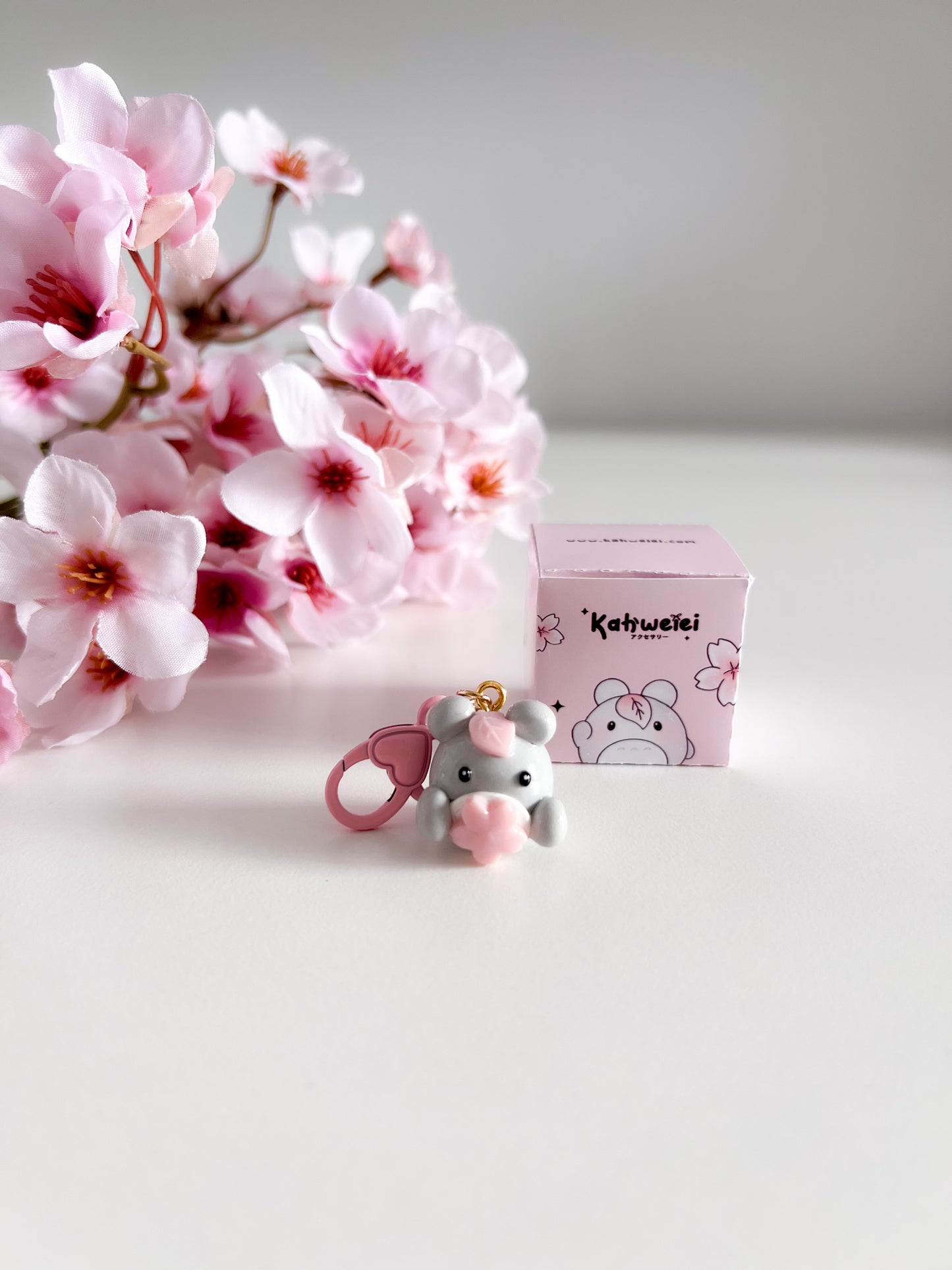 Totoro sakura keycharm