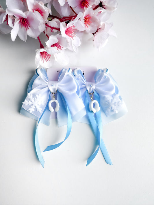Snow Miku clip ins