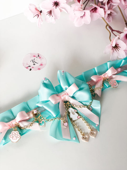 Tiffany bunny - 38mm collar